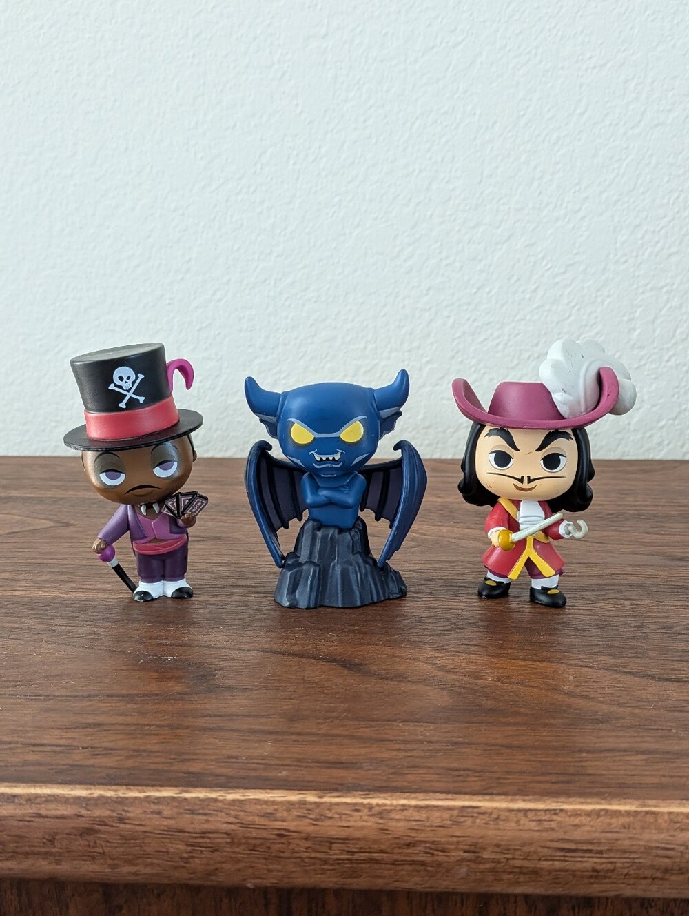 Funko Mystery Minis Disney Villains Lot Of 3 Chernabog, Captain Hook, Facilier